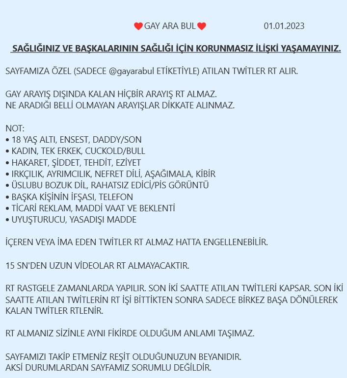 gayarabul's tweet photo. Twitter Dost Hesapları
@gayroskop
@gaybulucu
@bulgerandom

BİLGİLENDİRME OKUYUNUZ👇 https://t.co/yze3hUrqYy
