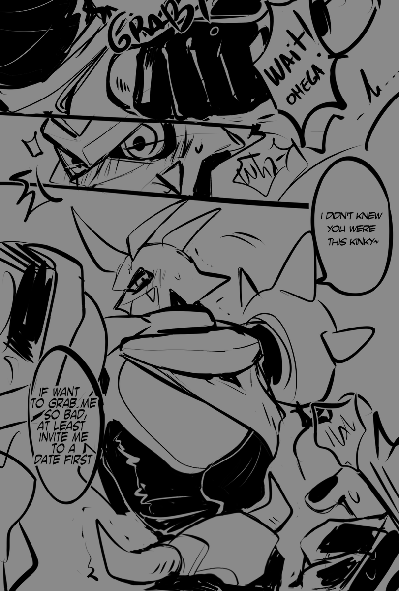 agua_con_hielo's tweet photo. alphaomega-

i can't stop thinking about  any of them grabbing the horns in his hips as extra support to handle him...- https://t.co/4Z6oGSgglM
