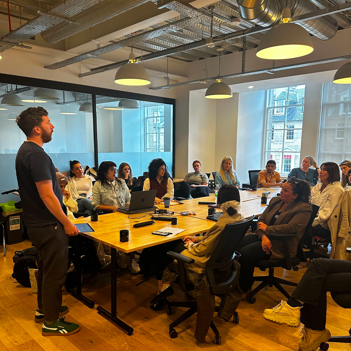 It was a full house at Muckle HQ last week as we hosted our  first "Get into PR day" for aspiring PR and Comms professionals. 30 people joined us to find out from the team what the PR industry was all about. It was great to meet you all and we look forward to hosting many more!