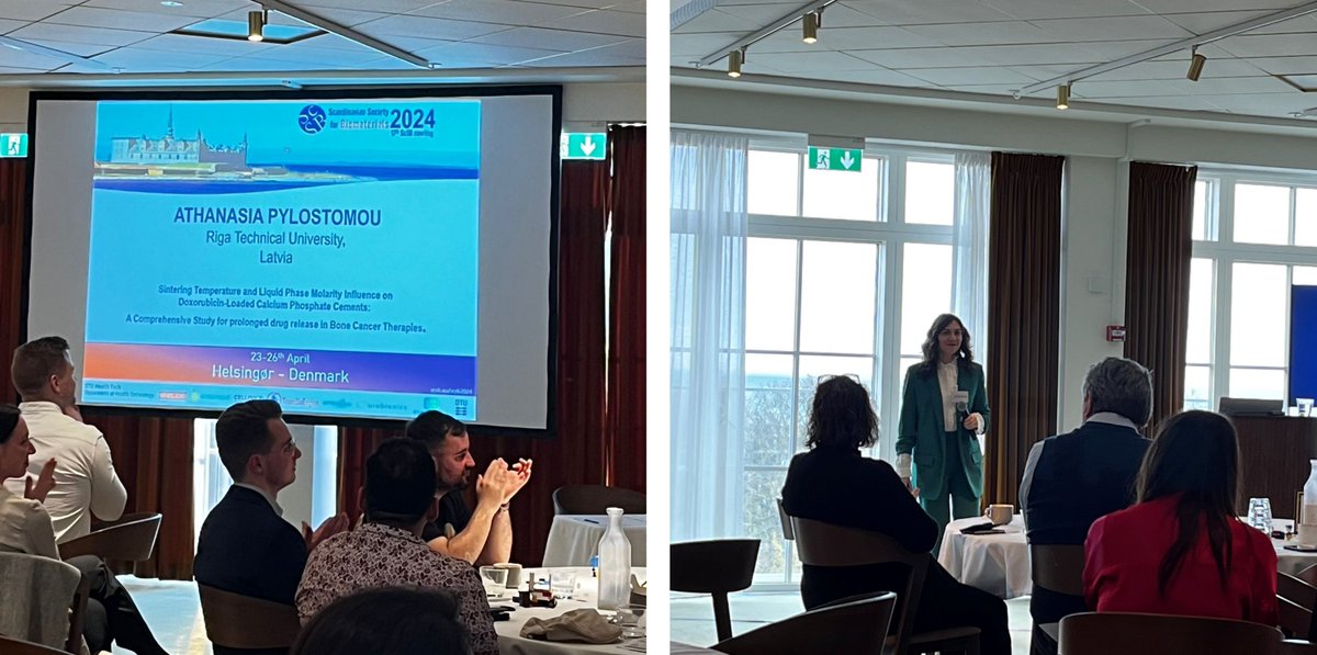 bbcentre_eu's tweet image. We are proud to share that our BBCE PhD student Athanasia Pylostomou won the Best Poster Award at the 17th ScSB Meeting in Denmark (April 23-26, 2024)! Congratulations!
#BBCE #ScSB2024 #Biomaterials #ResearchExcellence #Networking #Collaboration #Throwback #Teaming #Horizon2020