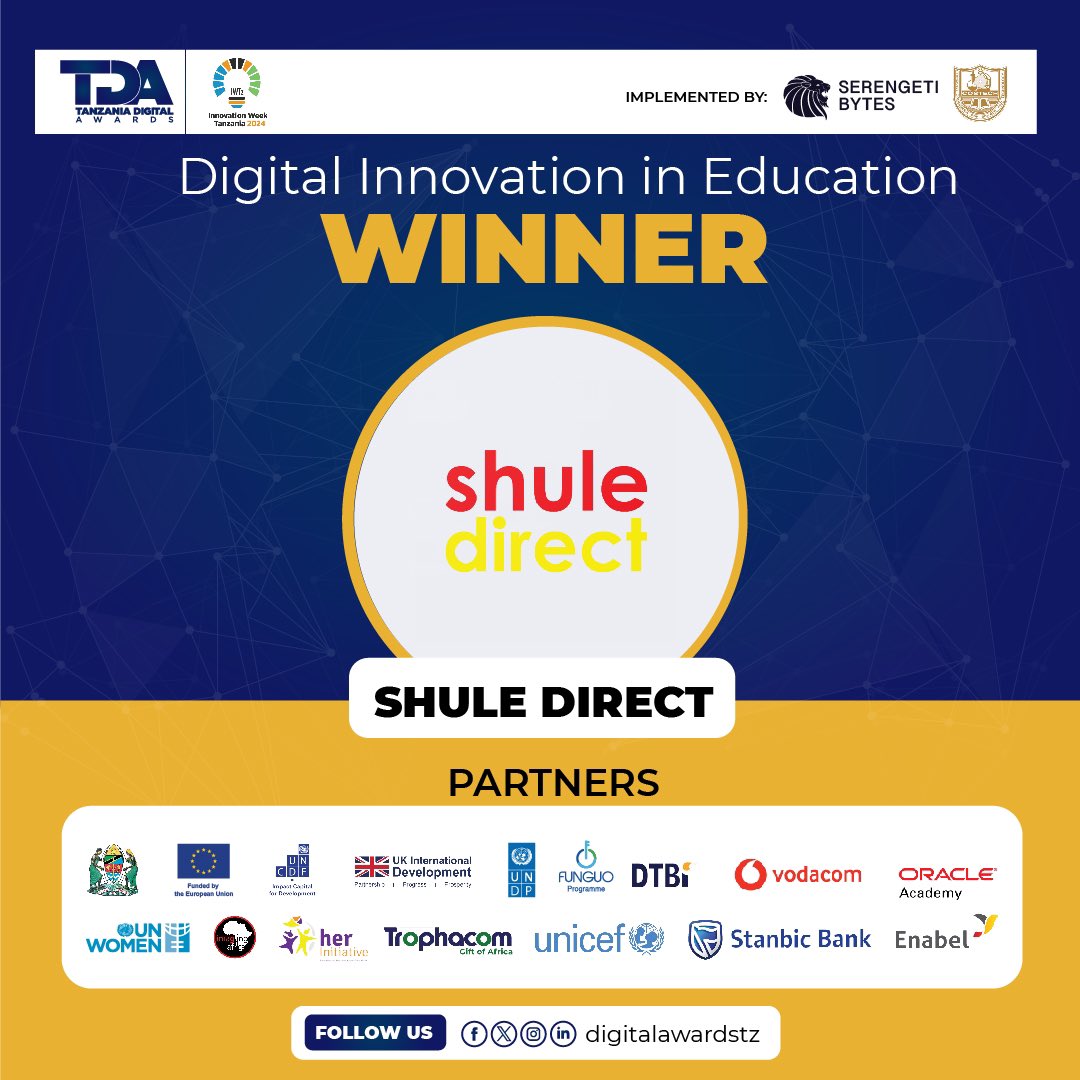 Tanzania Digital Awards tweet media