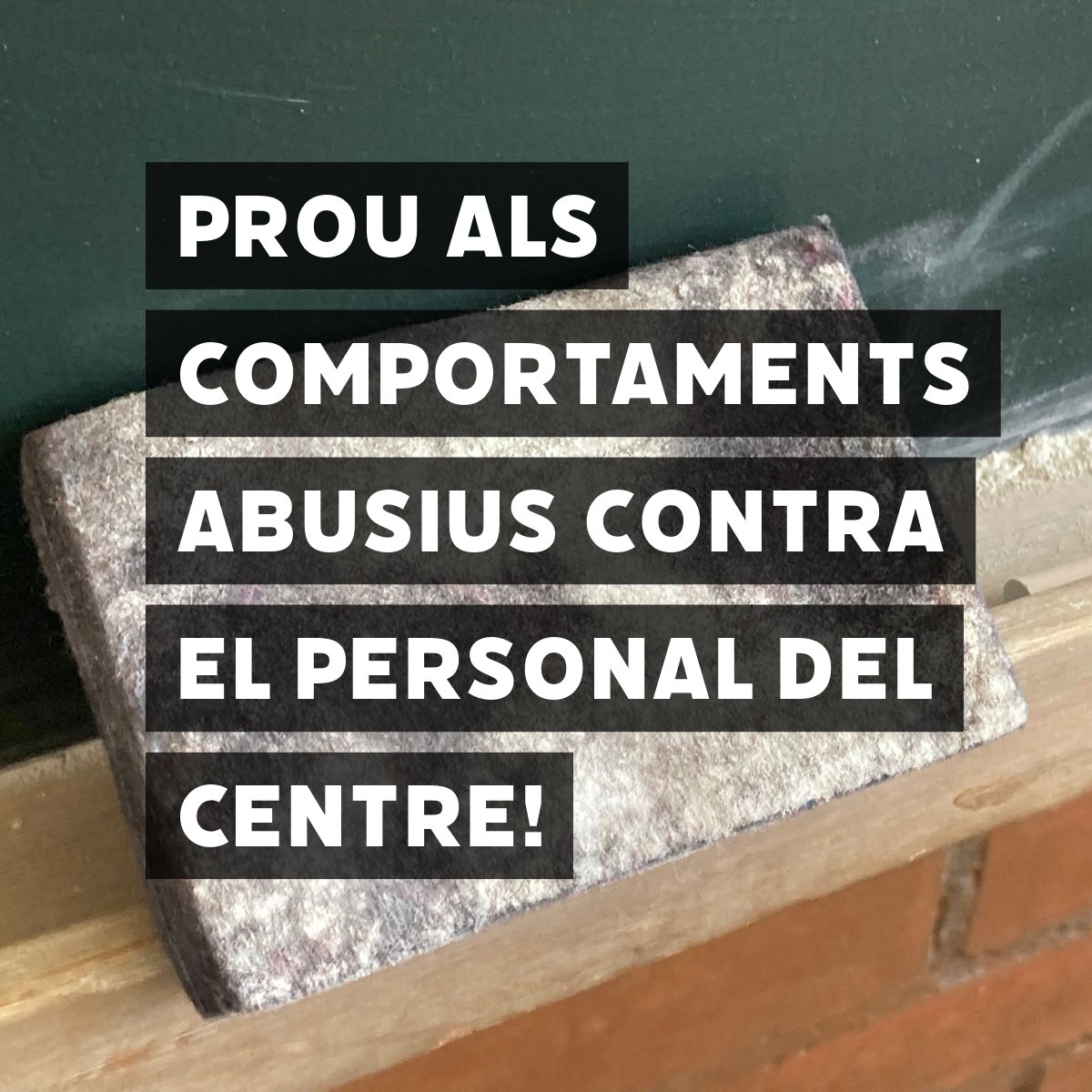 linterquevolem's tweet photo. Hi ha una manca de tracte humà cap al professorat per part del director:
❗Ignora deliberadament a companys (professorat) fent veure que no hi son o que no els sent encara que li parlin.
❗S’aixeca i marxa en meitat de reunions si no li agrada el que se li està dient. 1/4 https://t.co/mOqEBeZhpy
