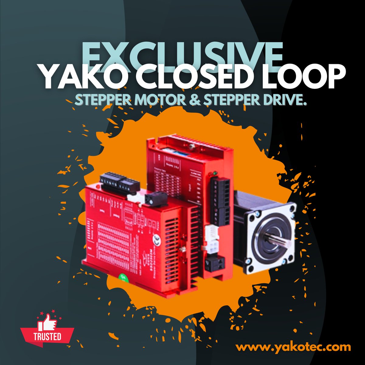 𝒀𝑨𝑲𝑶𝑻𝑬𝑪 𝑪𝒍𝒐𝒔𝒆 𝑳𝒐𝒐𝒑 𝑺𝒕𝒆𝒑𝒑𝒆𝒓 𝑫𝒓𝒊𝒗𝒆𝒔 &amp; 𝑴𝒐𝒕𝒐𝒓𝒔 𝒓𝒆𝒑𝒓𝒆𝒔𝒆𝒏𝒕 𝒂 𝒄𝒖𝒕𝒕𝒊𝒏𝒈-𝒆𝒅𝒈𝒆 𝒂𝒅𝒗𝒂𝒏𝒄𝒆𝒎𝒆𝒏𝒕 𝒊𝒏 𝒎𝒐𝒕𝒊𝒐𝒏 𝒄𝒐𝒏𝒕𝒓𝒐𝒍 𝒕𝒆𝒄𝒉𝒏𝒐𝒍𝒐𝒈𝒚.
#Yako #Yakotec #Motors #Drivers #StepperSeries #IntegratedStepperMotors