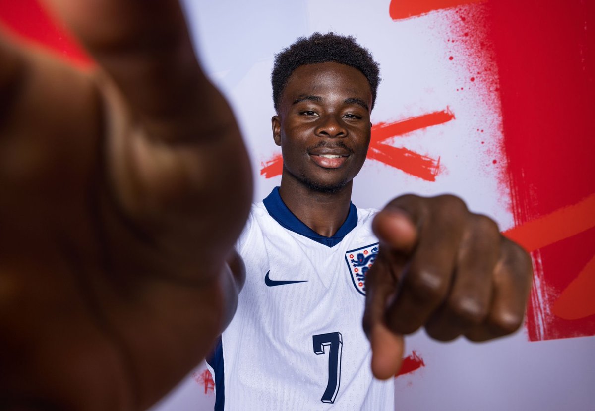 HQpcrt's tweet photo. Bukayo Saka #EURO2024 https://t.co/NwWSU28Wnp