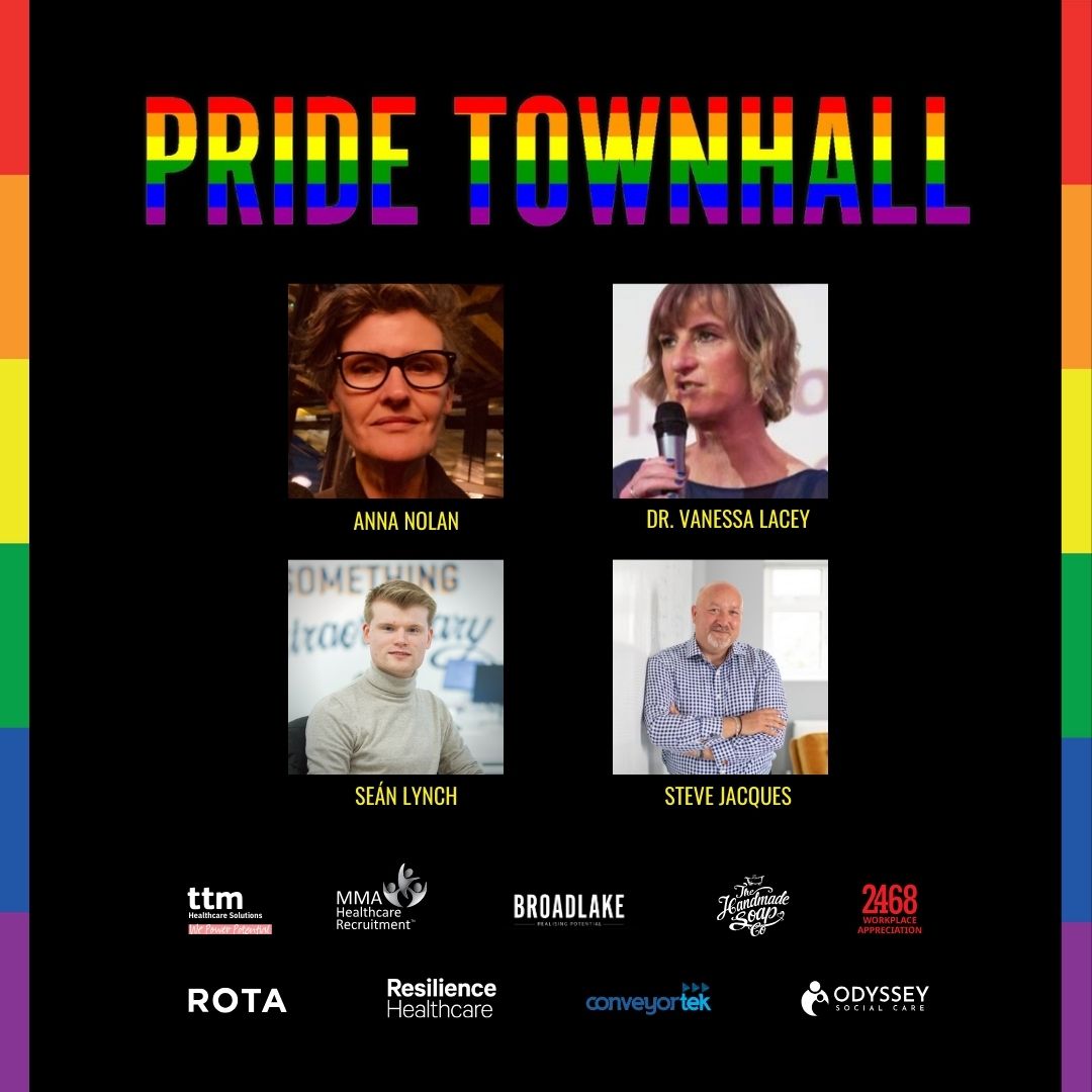 wearebroadlake's tweet photo. We are thrilled to be hosting a Pride Townhall for our family of companies next week! We are excited to hear from our special panel Anna Nolan, Dr. Vanessa Lacey, Seán Lynch & Stephen Jacques.🌈
#Pride #HAVEPositiveImpact #ValueInOurCommunities https://t.co/omkoqR8vPE