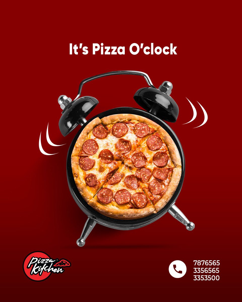 MVPizzaKitchen's tweet photo. it’s pizza o’clock ⏰
Viber or Call
📱 787 6565
☎️ 335 6565
☎️ 335 3500
Dine-In, Takeaway, Delivery
#PizzaKitchen #PizzaLovers #TasteofPizzaKitchen #pizzatime #bestingredients #bestservice #bestchef #RefreshWithTea https://t.co/EukgGFV1gc