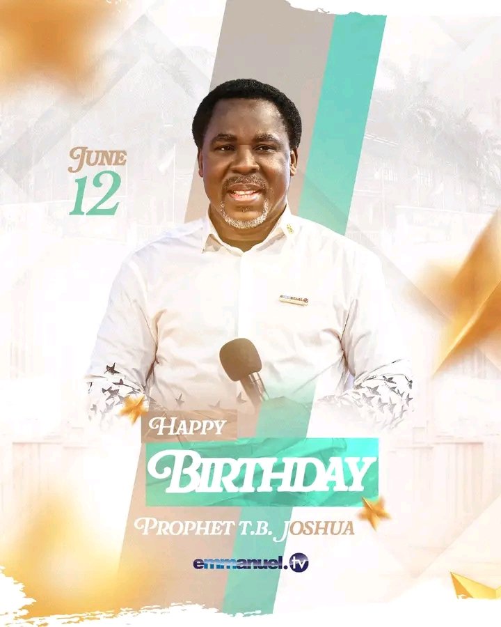 MediationTv's tweet photo. The month of is for TB Joshua https://t.co/D8JdeTFC0L