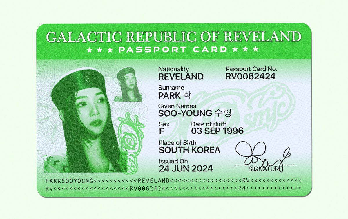 rydotnet's tweet photo. reveland passport card 
#redvelvet #cosmic #redvelvet_cosmic https://t.co/mdYia7sBib