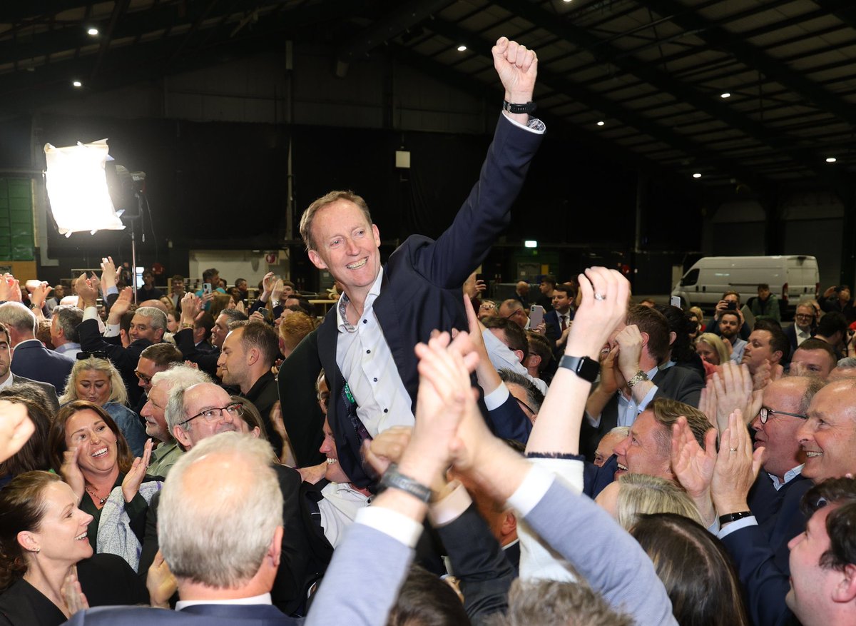 Incredibly honoured to be re-elected  to the European Parliament. Thank you to all who supported me throughout my campaign but most importantly, thank you to each and every one of you who voted for me. I look forward to representing Dublin in Europe for the next five years. 🇪🇺