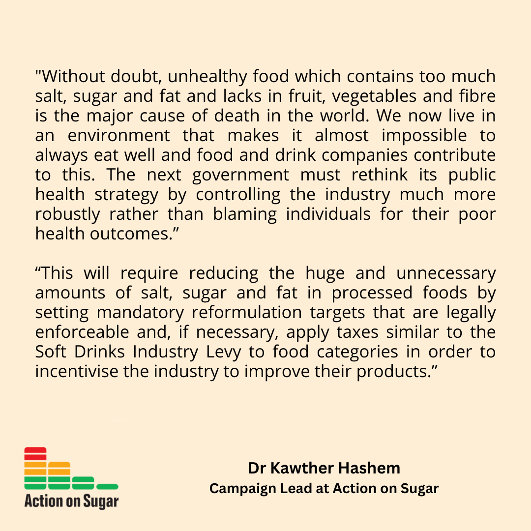 The <a href="/WHO/">World Health Organization (WHO)</a> has highlighted four industries (tobacco, alcohol, ultra-processed foods &amp; fossil fuels) cause 2.7 million deaths in the European Region every year
This new hard hitting report spells out how specific powerful industries are driving ill health and premature mortality...