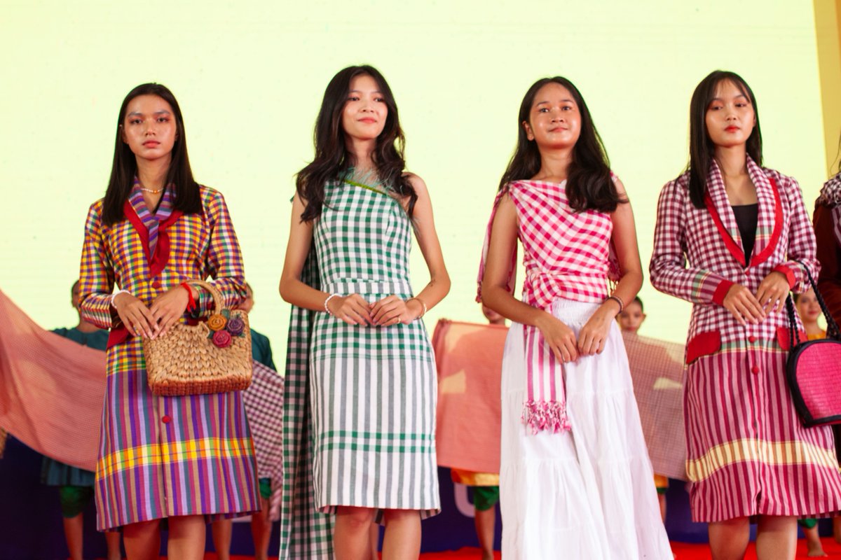 Tweet4CCF's tweet photo. During the 20th anniversary, Students showcased Cambodia's rich heritage with a stunning Khmer fashion show, crafted using traditional Kroma fabric, showcasing the children's exquisite attire.
#20YearsofCCF https://t.co/4IchEqclv2
