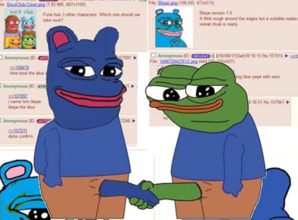 Everyone loves $PEPE
In this narrative he dies.. but he comes back stronger as $BLEPE.. if you missed Pepe the first time, here is his reincarnated version

don't miss it #ETH