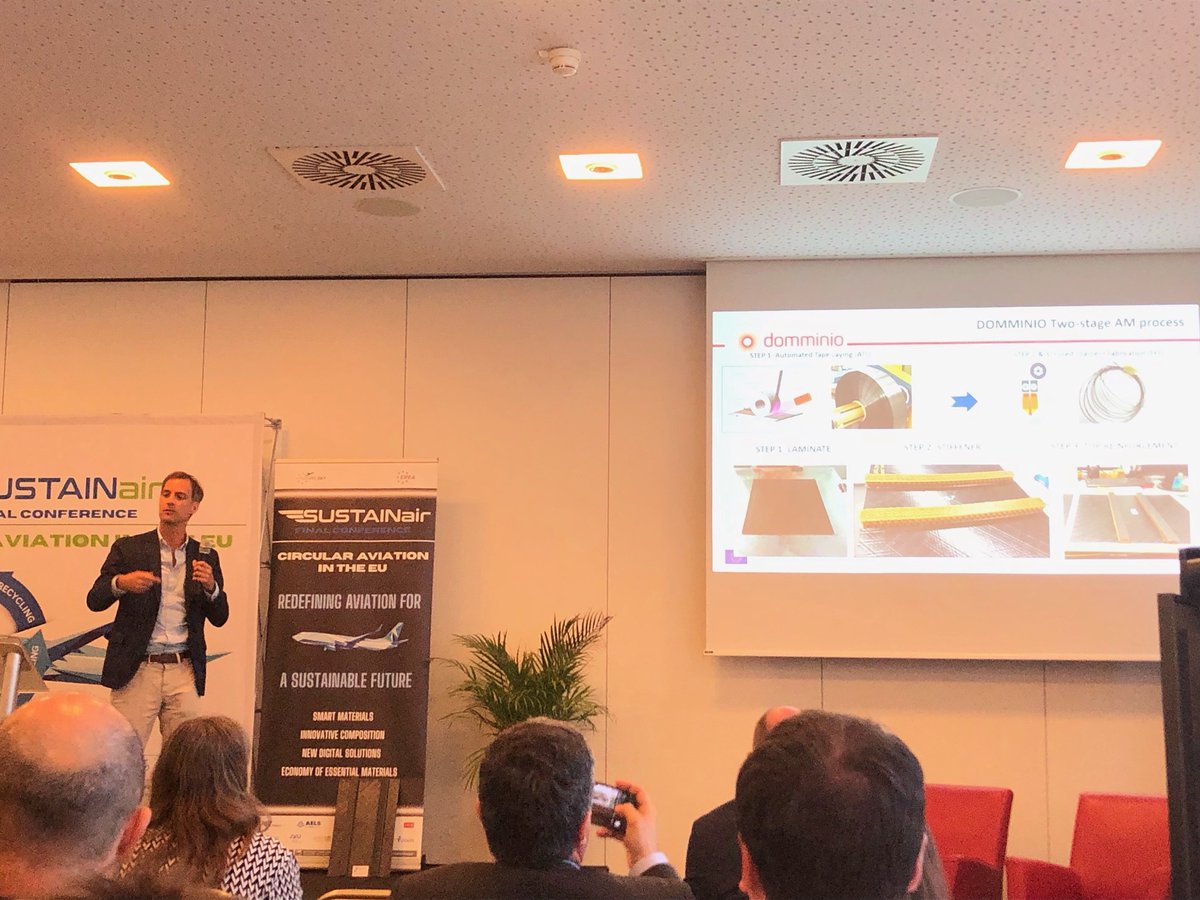 Domminio_H2020's tweet photo. 👣 Paving the Final Path: DOMMINIOS at the SUSTAINair Conference ❗ 

🎉 As we approach the pinnacle of our incredible journey, our coordinator Pablo Romero Rodríguez presented DOMMINIOS' latest achievements at the prestigious #finalSUSTAINairConference. https://t.co/8qTJ5v6qtb