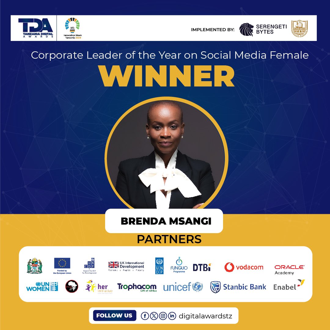 Tanzania Digital Awards tweet media