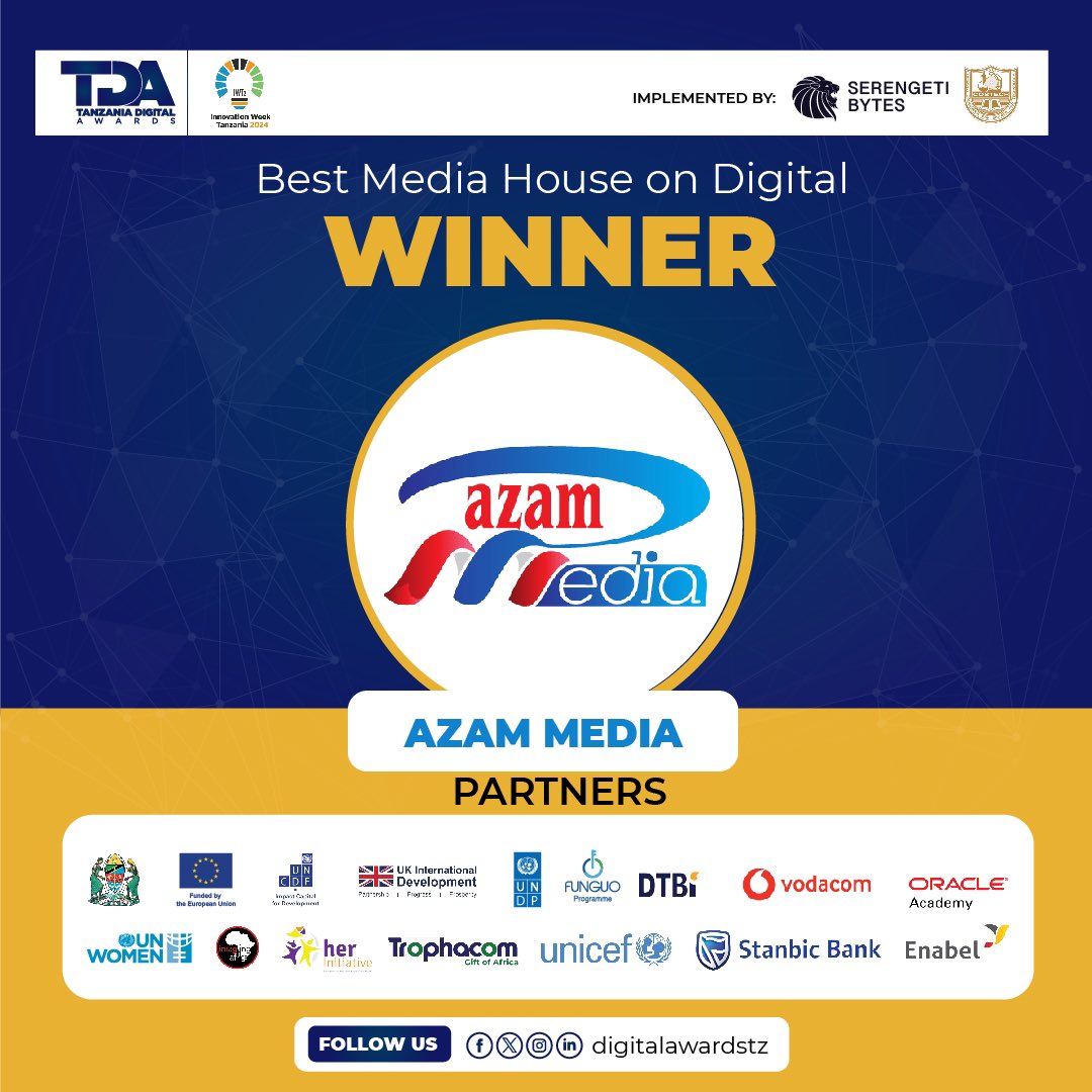 Tanzania Digital Awards tweet media