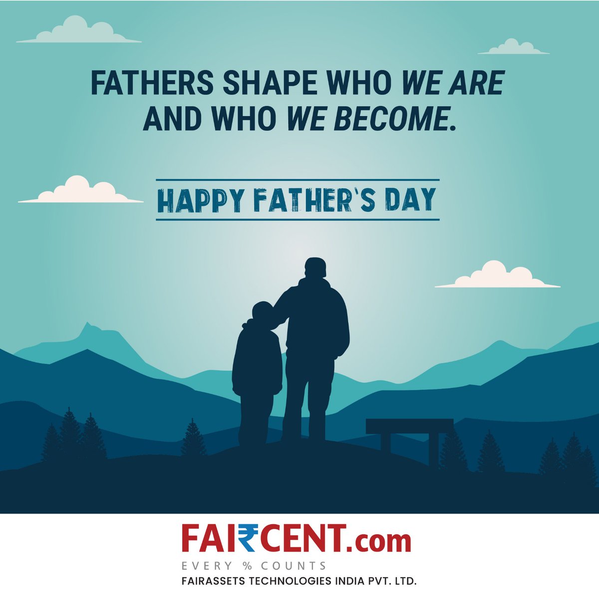 Faircent wishes everyone a "Happy Father's Day"

#fathersday #fathersday2024 #fathersdaygifts #fathersdayideas #FathersDaySpecial #fathersdaygiftideas #SafeInvestments #FinancialGoals #financiallystable #StableInvestment #FinancialFreedom2024 #wealthbuilding