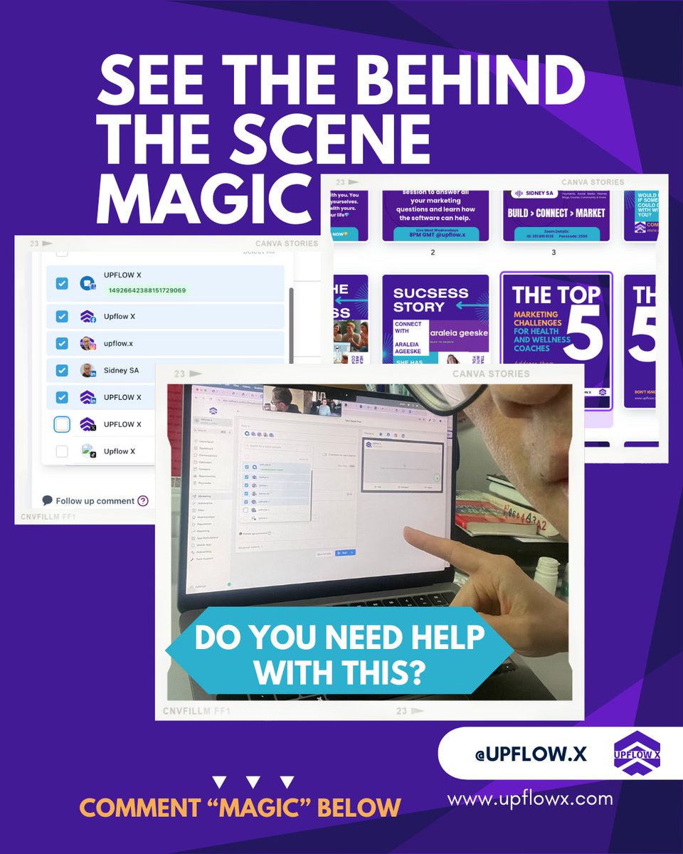 UpflowX's tweet photo. Behind the Scenes Post:
AI Magic
Design with Canva
Upflow X Power
My Expertise

#BehindTheScenes #SocialMediaMarketing #AI #UpflowX #MarketingExpertise #ContentCreation #MarketingSoftware #healthandwellnesscoaches #healthcoaches #wellnesscoaches #lifecoaches #marketingforcoaches https://t.co/f38ap8oHek