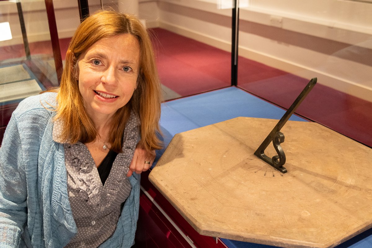 🌞A 19th century #sundial run over by a lawnmower is now restored &amp; on display at Heriot-Watt University Museum &amp; Archive in #Edinburgh. ⏲️

More here: tinyurl.com/ms37nuxx

#HeriotWattUni #localhistory