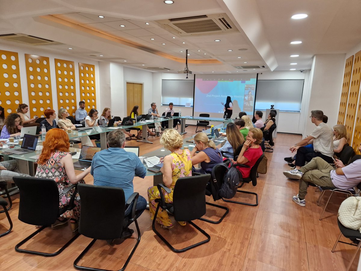 INHWE_Network's tweet photo. This week the @INHWE_Network team is in Cyprus 🇨🇾 attending a productive @EU_HPASS #HPASSproject meeting with our wonderful @GreyLiterature and colleagues from all around the #EU. Working together to assess synergies and foster #digitalskills education ➡️ https://t.co/mpYZgI3RTW https://t.co/1NHyHDmJLx