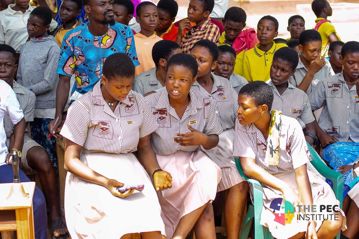 ThePecProject's tweet photo. to supporting legislation for menstrual equity, every action counts. 

Together, we can ensure that menstruation doesn't hold anyone back.

The PEC Institute launched a PAD Bank at Fiaso D/A Basic School, Techiman South in the Bono East Region. 

 #EndPeriodPoverty https://t.co/godUCezc6l