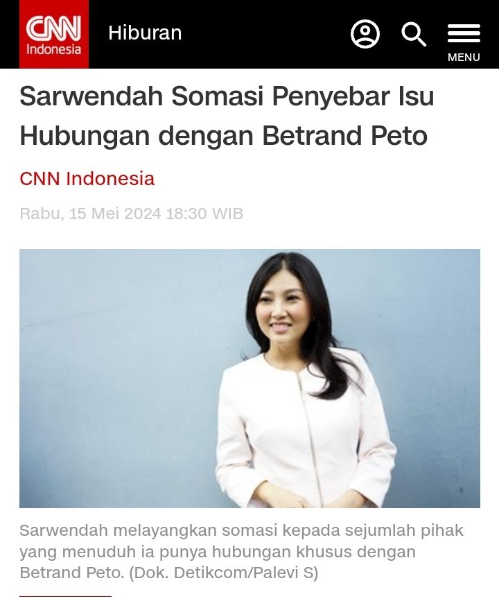 HOT NEWS
Ruben Onsu Resmi Gugat Cerai Sarwendah 

Pengadilan Agama dimohon bijak dalam menjelaskan atau mencantumkan Alasan Perceraian mereka 

Ada rumor yang tidak elok dan etis bergulir dikalangan Warganet