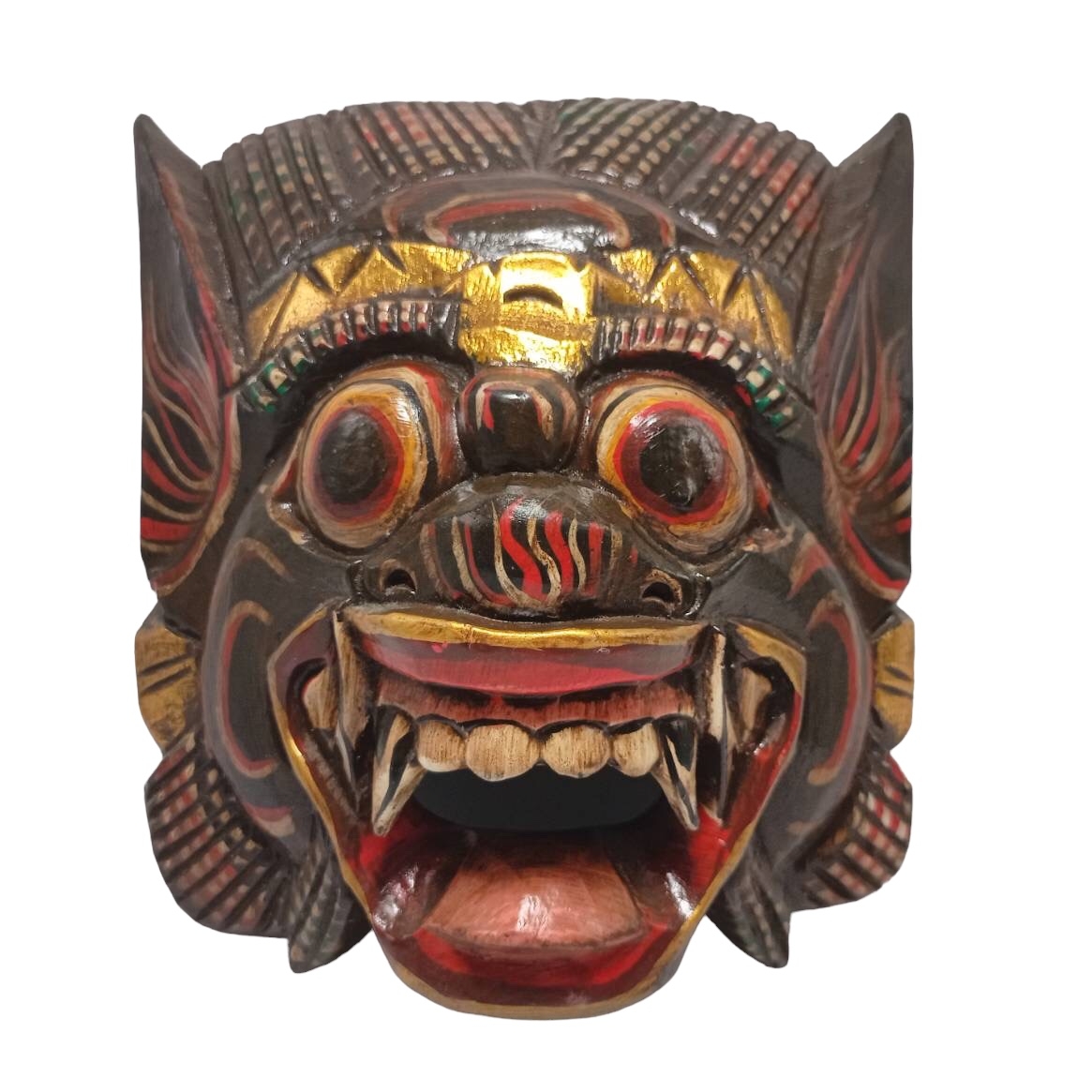 collectible2489's tweet photo. Check out Barong Singh Black Traditional Ritual Balinese Carved Mask Indonesian H 7.5 in #IndonesianCulture #BarongMask #WallArtDecor #Handmade #ExoticHomeDecor https://t.co/pNyKsFeunH #eBay via @eBay https://t.co/1XAbFiRNfj