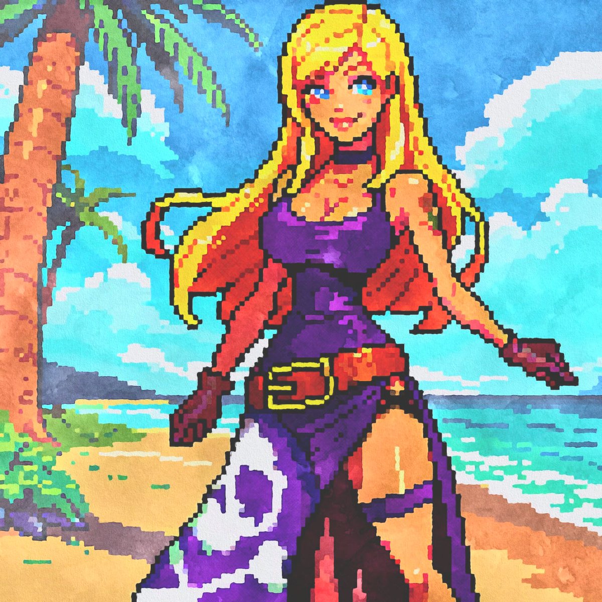 camdenvania's tweet image. Watch out, #SouthTown! Next year, the Pirate Queen will be back in the #CityOfTheWolves!🥊

| #餓狼伝説 | #FatalFury | #CotW | #PixelArt |
| #SNK | #NeoGeo | #BJennet | #BonneJennet |