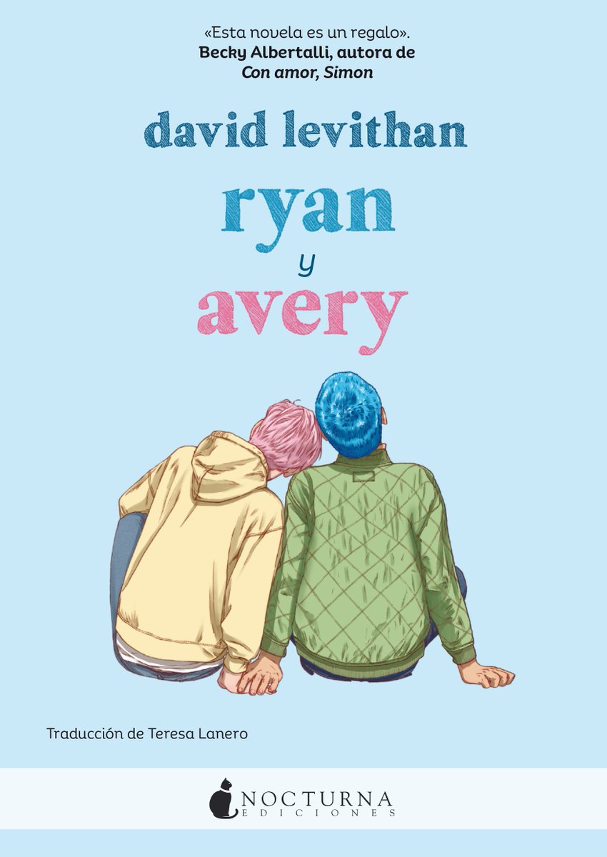NocturnaEd's tweet photo. «Intenta proteger su corazón, pero los guardianes están distraídos. Intenta enjaular su emoción, pero no cierra el pestillo. Sabe que es peligroso que alguien te guste tanto».
#DavidLevithan: #RyanYAvery 🩵🩷 https://t.co/FIH6TXUj63