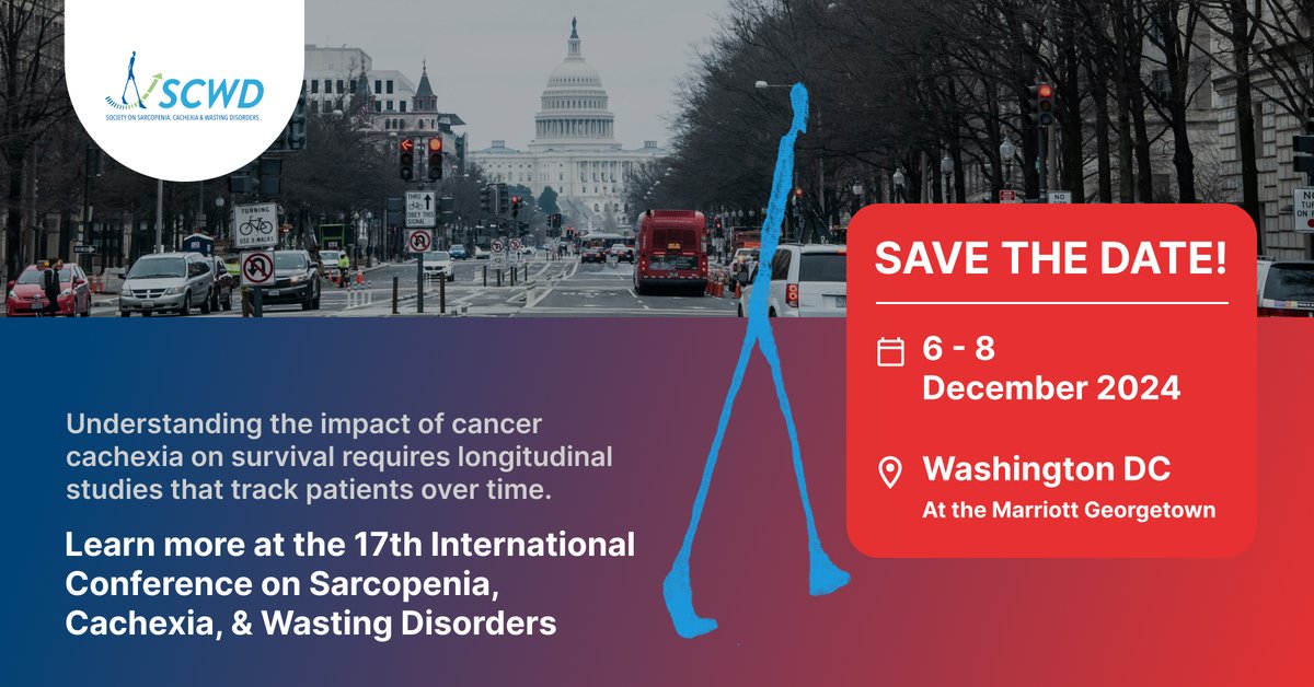 SCWDnews's tweet photo. Cachexia, a condition affecting adult cancer survivors, is a growing concern, with recent research and best practices highlighting its impact on survival. Don't miss ASCO 2024.
Register :
https://t.co/fRj6L7HjdC
#ASCO2024 #Oncology #LungCancerCare #CachexiaAwareness https://t.co/B7MazDhjpg