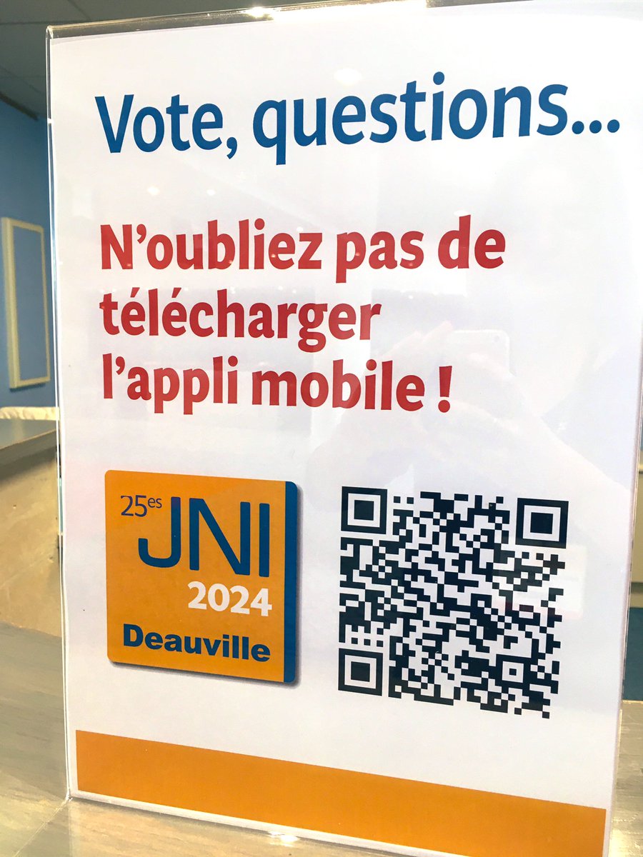 JNInfectiologie's tweet photo. Les JNI 2024 c’est aujourd’hui au @CID_Deauville !
Votre présentation est prête 💻 ?
Avez-vous téléchargé l’application du congrès📱? Outil indispensable pour préparer votre agenda, voter et poser toutes vos questions 😉
#infectiologie #rejif #SPILF #CMIT #alineaplus #JNI2024 https://t.co/vyOMwGs4jR