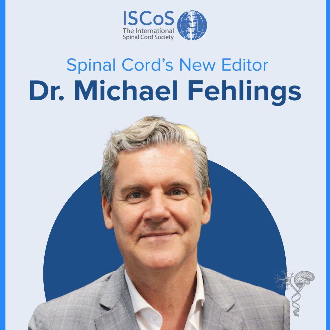 UofTNeuroSurge's tweet image. Congratulations to the newly appointed #editor of #SpinalCord, the flagship #journal of the International Spinal Cord Society (#ISCoS), @DrFehlings!

go.nature.com/3KE4bhF
