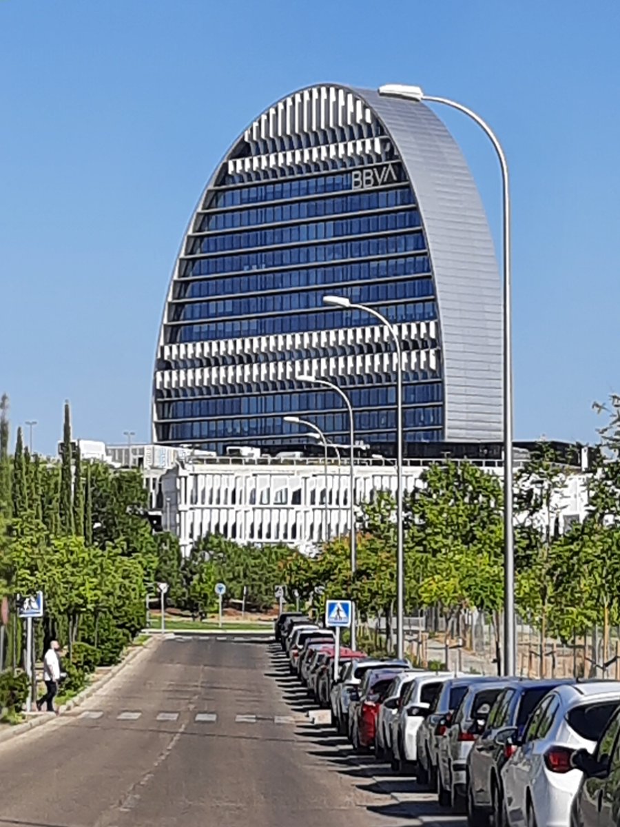 Mundo_Hormigon's tweet photo. Edificio La Vela (BBVA), Madrid, España. https://t.co/qY7Br5ET4Y
