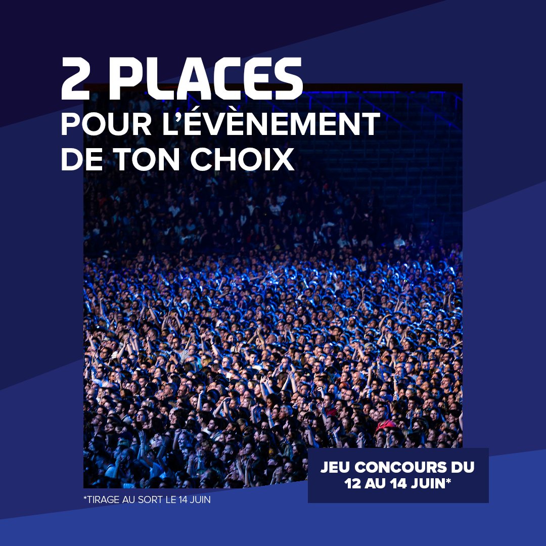 𝐉𝐄𝐔 𝐂𝐎𝐍𝐂𝐎𝐔𝐑𝐒🎁

On t’offre 2 places pour l'évènement de ton choix, à la <a href="/LDLC_Arena/">LDLC Arena</a> ou au <a href="/GroupamaStadium/">Groupama Stadium</a> ! 😍

Pour participer :
👉 Abonne-toi aux 2 comptes, RT ce post et dis-nous en commentaire l'évènement auquel tu veux assister.

Bonne chance à tous !🤞