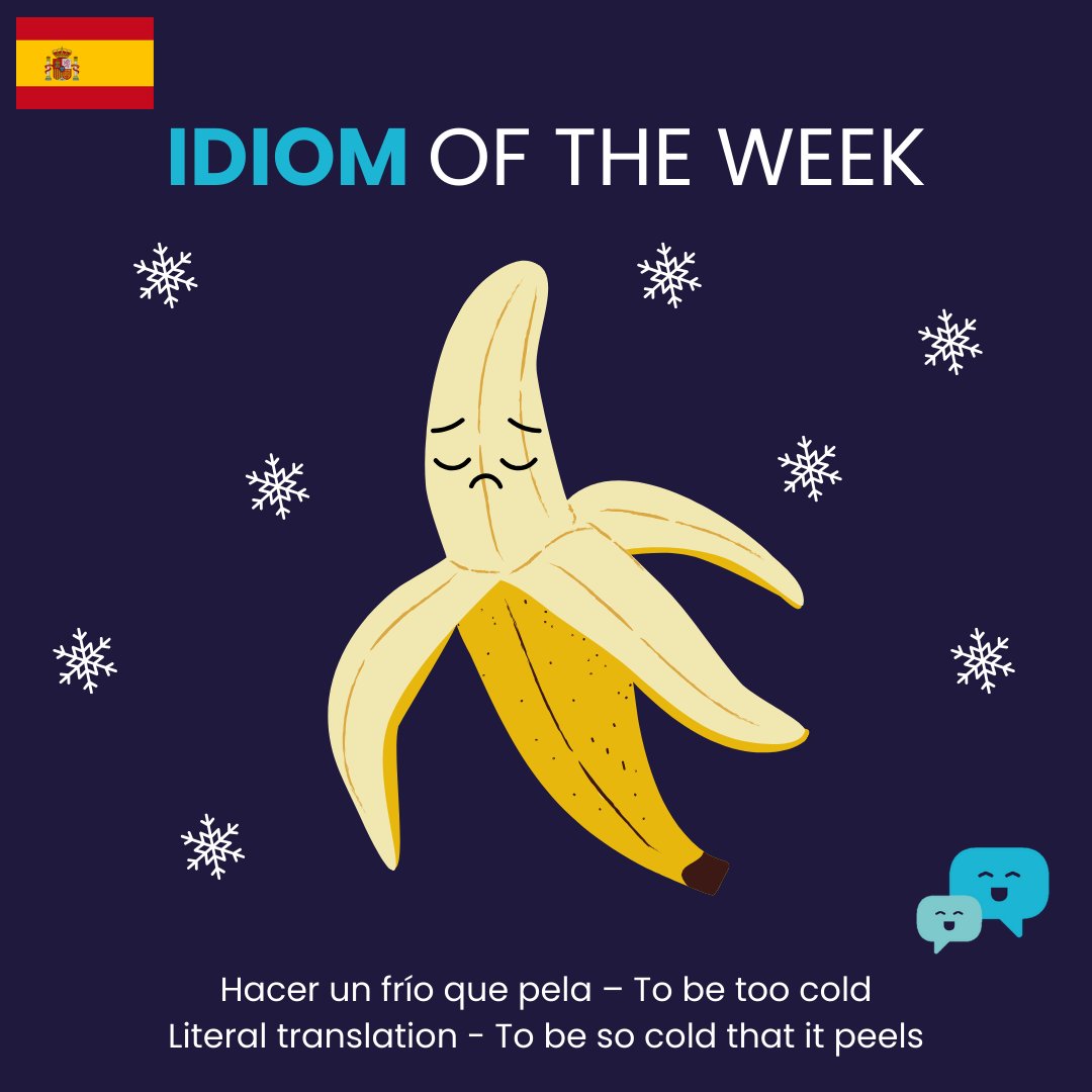 🎉 Idiom of the Week 🎉
This week is Spanish!

#idiom #spanish #languagenut #education #teaching #languagelearning #mfl #classroomideas