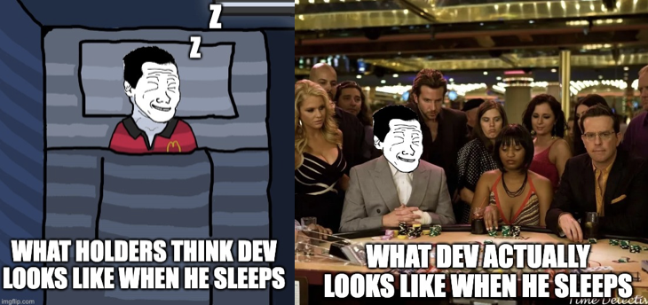 Devisasleep247's tweet photo. GN to everyone who believe in dev waking up!🤞

$Zzz https://t.co/mrEwtkANJC