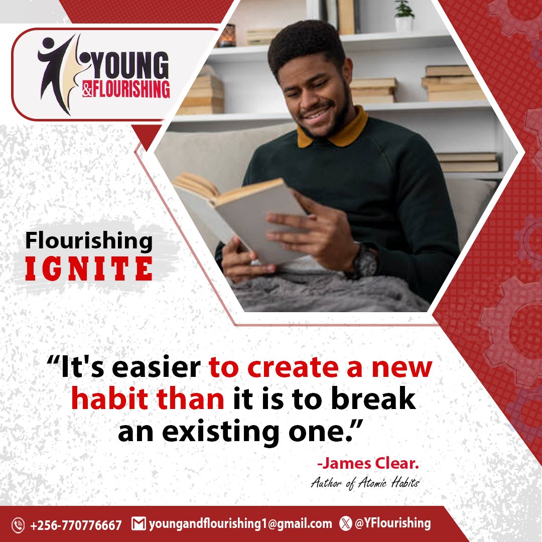 YFlourishing's tweet photo. The power in building positive habits! Instead of trying to break old habits, focus on creating new ones that empower you. By adding new habits, you'll naturally crowd out the old ones. So, start small, build momentum, and watch your new habits transform your life!
@coufamilytv https://t.co/mCxUS9VACO