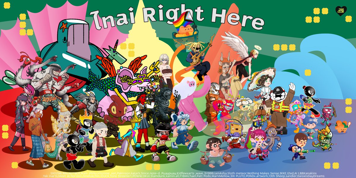 GM💫
"Thai Right Here 👊"
Super Group 35 Thai Artists

credit bellow 🔻
#ThaiRightHere