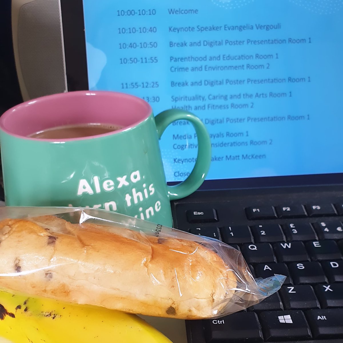 Sarahjwm22's tweet photo. Snacks ready for the #DE300 @OpenUniversity research conference. Looking forward to being inspired! #OUstudent #studentlife #oufamily #researchconference https://t.co/l7QFIJW2MU