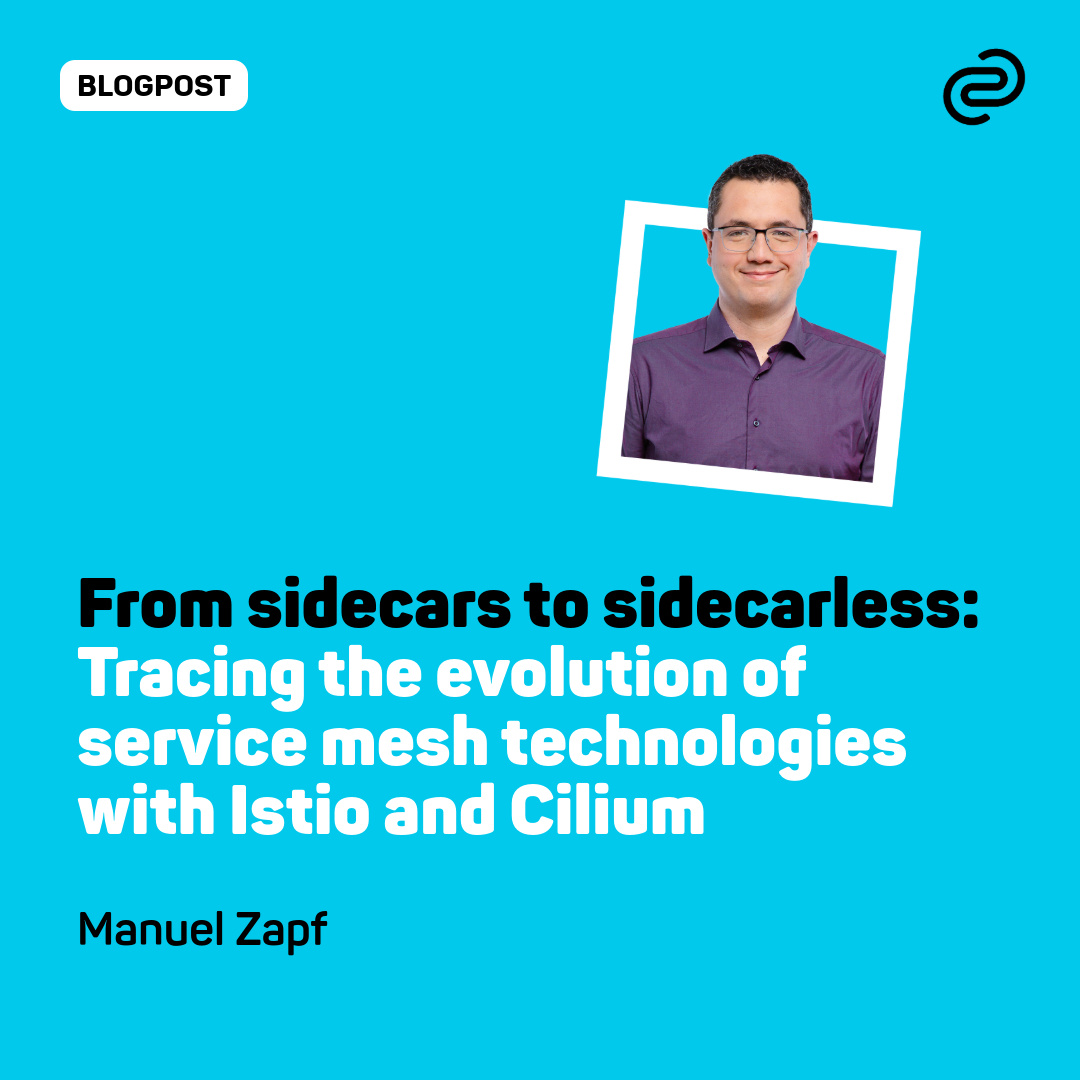 codecentric AG (@codecentric) on Twitter photo Dive into the fascinating journey of service meshes, from #Linkerd 1.x to the cutting-edge technologies #Istio Ambient and #Cilium in <a href="/manuel_zapf/">Manuel Zapf</a>'s new blog post: cclnk.de/4aANvlY
#servicemesh Dive into the fascinating journey of service meshes, from #Linkerd 1.x to the cutting-edge technologies #Istio Ambient and #Cilium in <a href="/manuel_zapf/">Manuel Zapf</a>'s new blog post: cclnk.de/4aANvlY
#servicemesh
