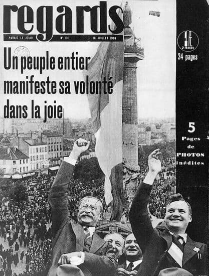 julienbahloul's tweet image. "Front Populaire", 1936 / 2024