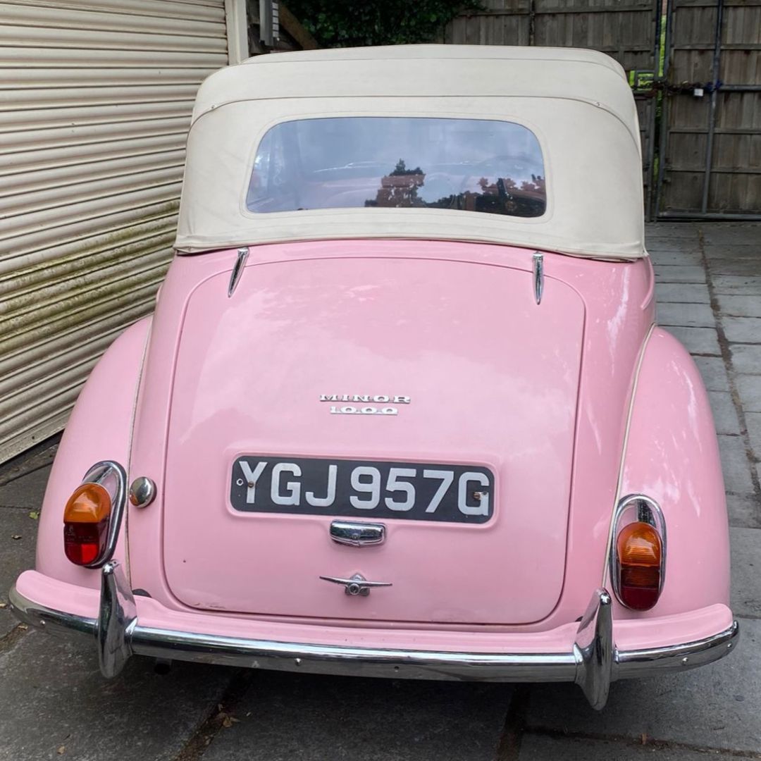 EvokeClassics's tweet photo. LIVE AT AUCTION
1969 Morris 1000 Convertible
https://t.co/P3SFdZYydi
• Always garaged
• New hood
• New interior
• Converted for unleaded
• MOT, Tax and ULEZ exempt
#Morris #Morris1000 #MorrisConvertible #ClassicMorris https://t.co/0Uy5jtf3DV
