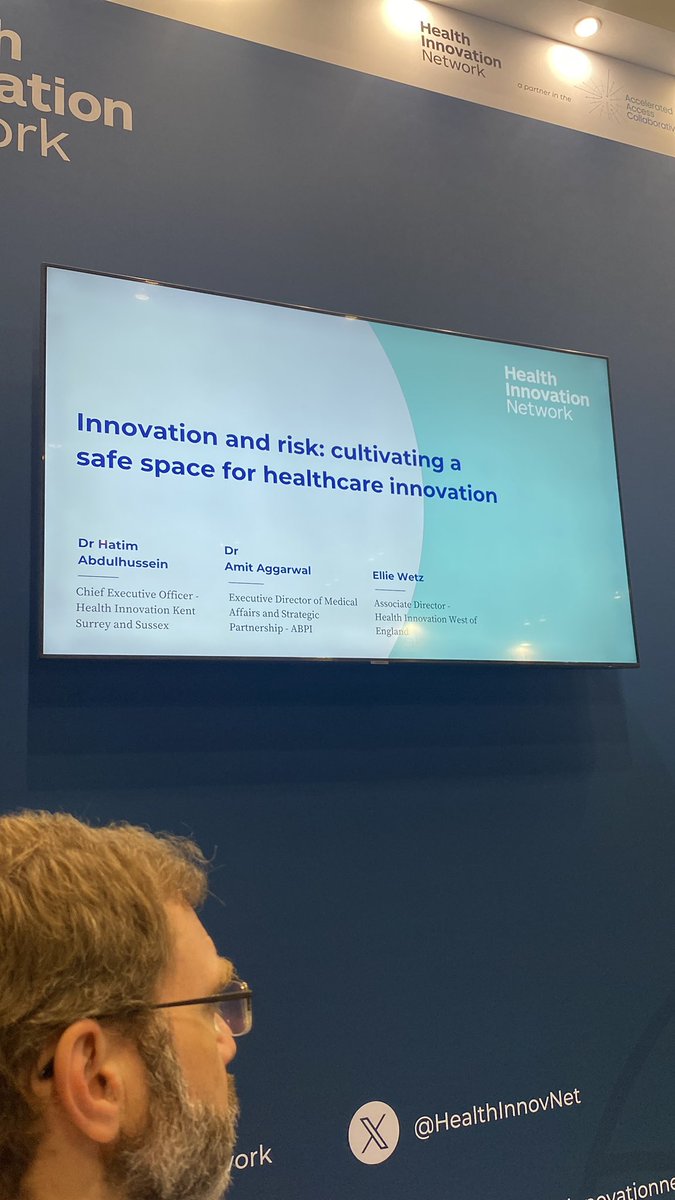 Excited to hear our Associate Director <a href="/ellie_wetz/">Ellie Wetz</a> on the panel at the session this morning about Cultivating a safe space for healthcare innovation @nhsconfedexpo <a href="/HealthInnoWest/">Health Innovation West of England</a>
