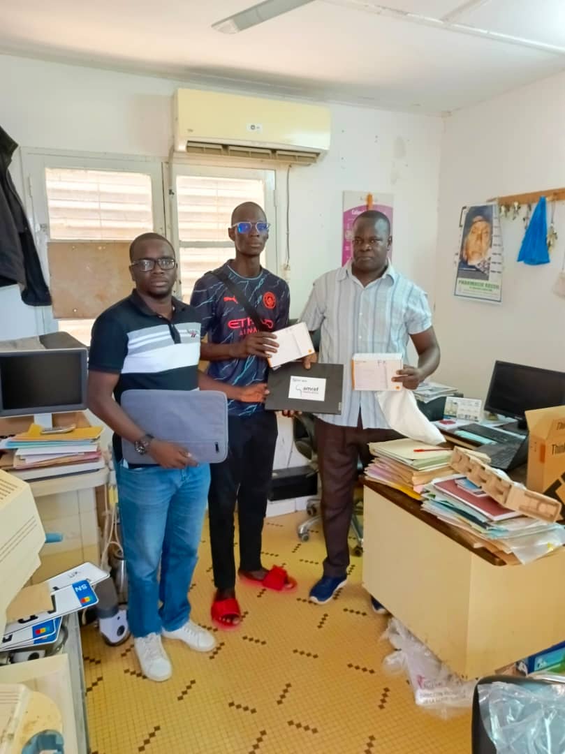 AmrefHealthWA's tweet photo. Amref Health West Africa, as part of the Capacity Building Program for Nurses and Midwives (PRECIS) project, has handed over a large consignment of IT equipment for the Fatick, Diourbel, Matam, Thies, St-Louis and Dakar regions.

 #healthworkforce #capacitybuilding https://t.co/2PXr1O9YQU