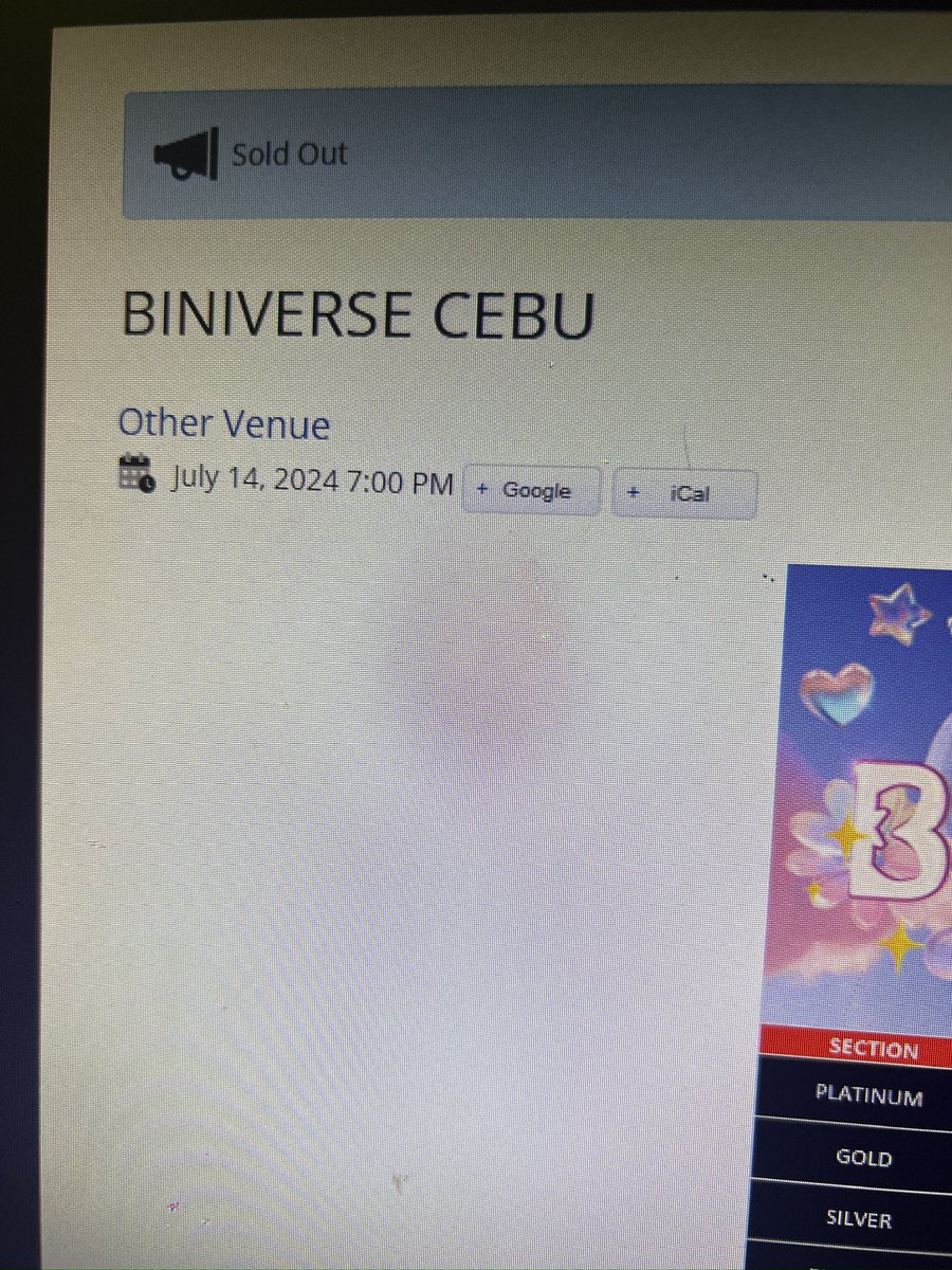 ayescreamph's tweet photo. SOLD OUT WITHIN MINUTES!!!!
 SHEEEEEESH 😭😭😭😭😭😭 d man lang kami nakakuha kahit isa🥲

#BINIverse_TheFirstSoloConcert #BINIverse #BINI #BINI_ph https://t.co/KX18OnyAez
