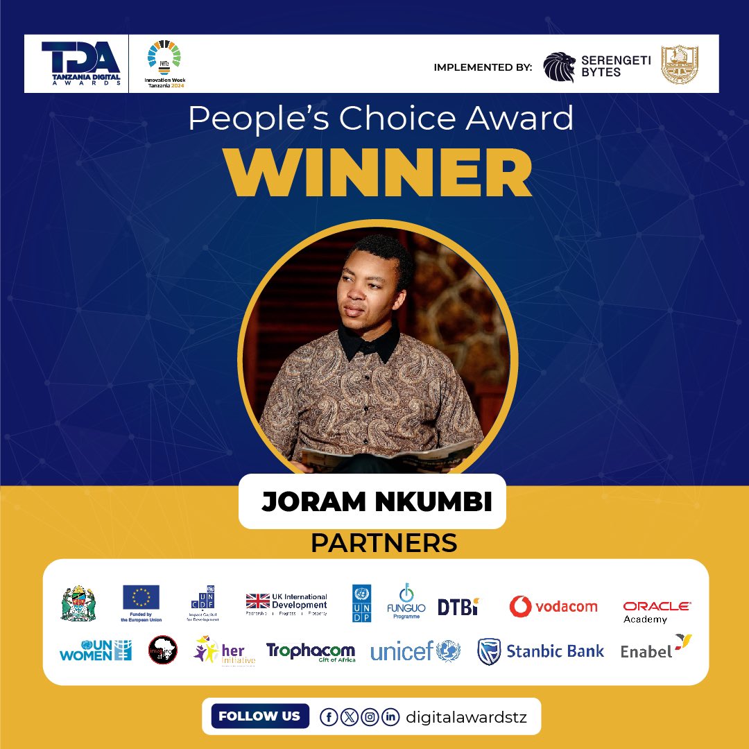 Tanzania Digital Awards tweet media