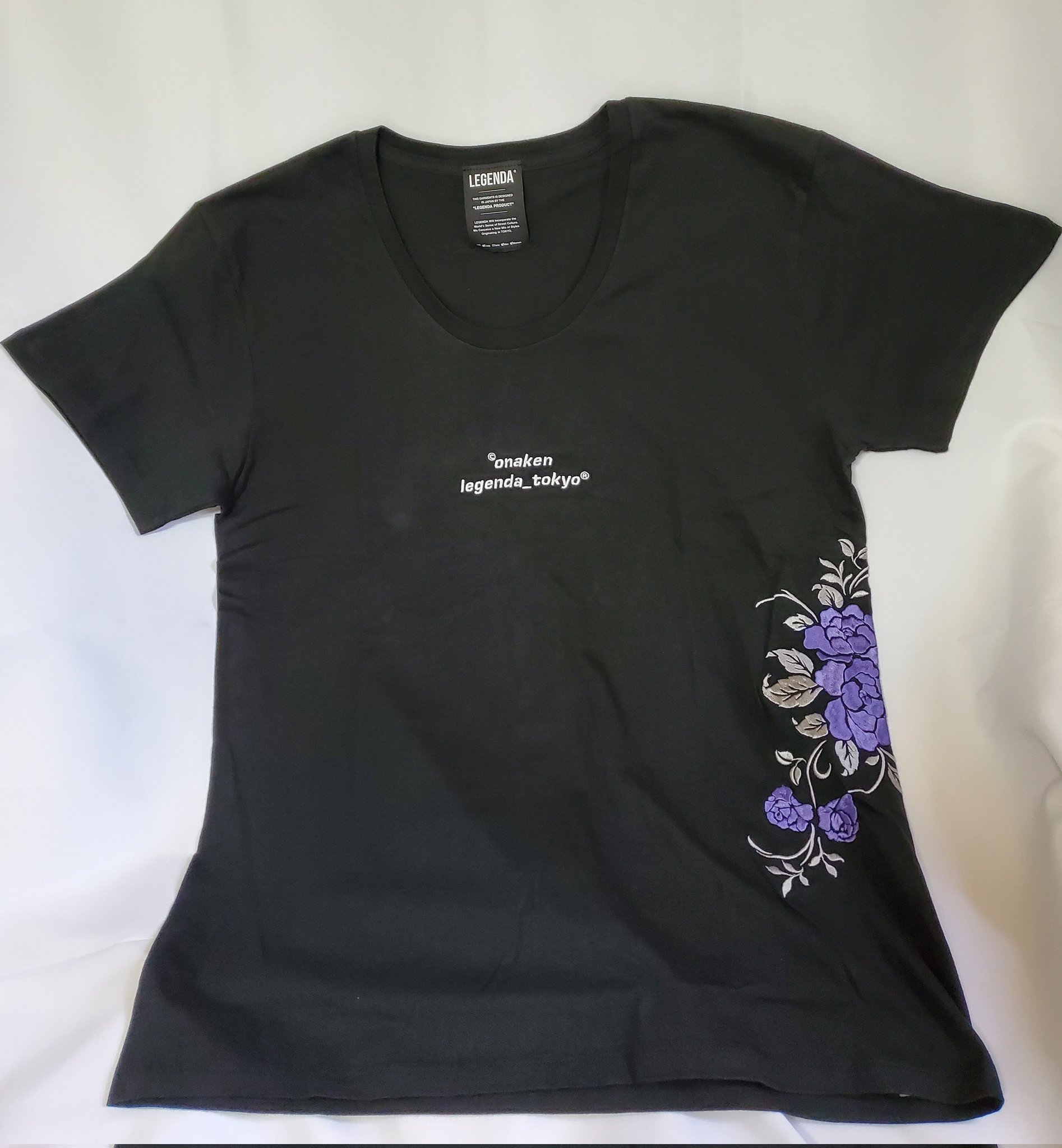 女研×LEGENDAコラボロンTブラックL