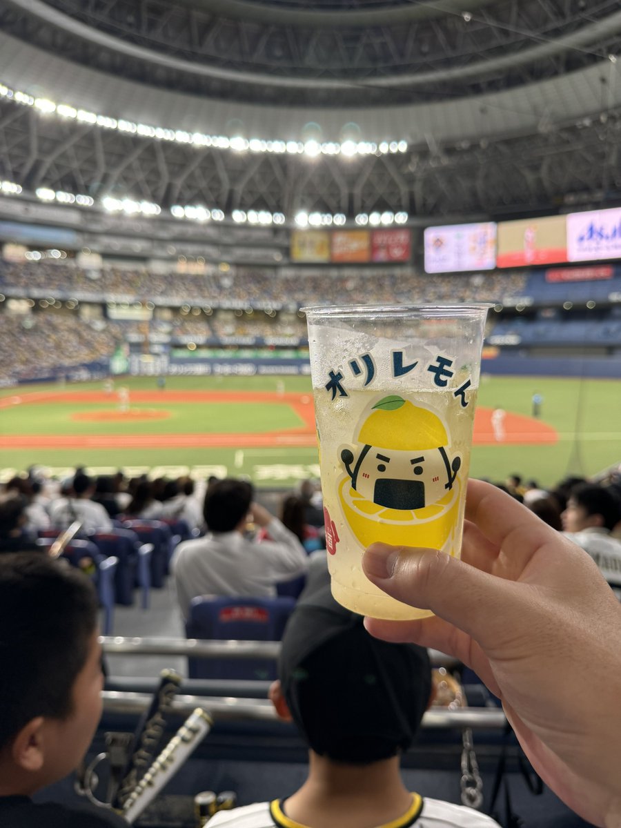 graphicas's tweet image. 良席から勝利を見届けます！
#Bs2023 #オリックスバファローズ