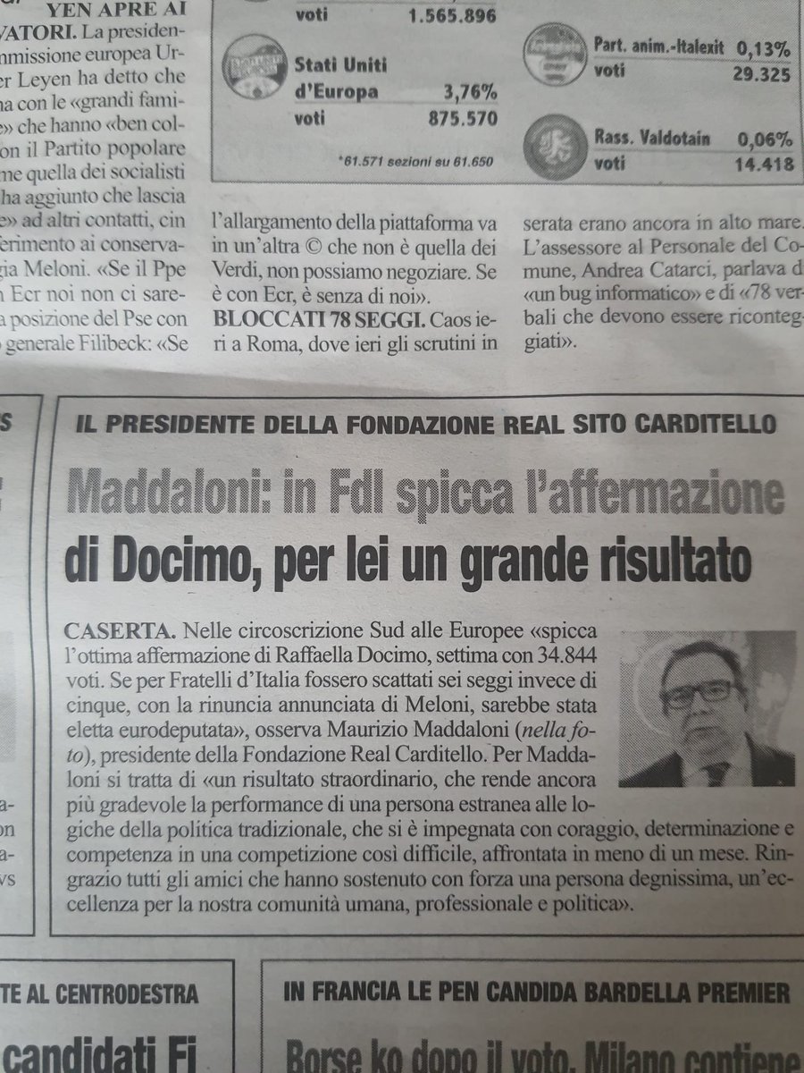 DocimoRaffaella's tweet photo. GRAZIE!
Amiche e amici carissimi, grazie per essermi stati vicino durante la campagna elettorale.
In 35 mila mi avete scelto. Un risultato straordinario, maturato in così poco tempo, espresso con entusiasmo e voglia di nuovo impegno.
Con amicizia e gratitudine.
Raffaella https://t.co/cYZaqGFXH5