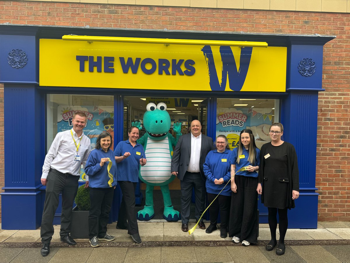 Family Friendly Value Retailers <a href="/TheWorksStores/">The Works</a> Now Open at Sanderson Arcade 💙

sandersonarcade.co.uk/news/family-fr…