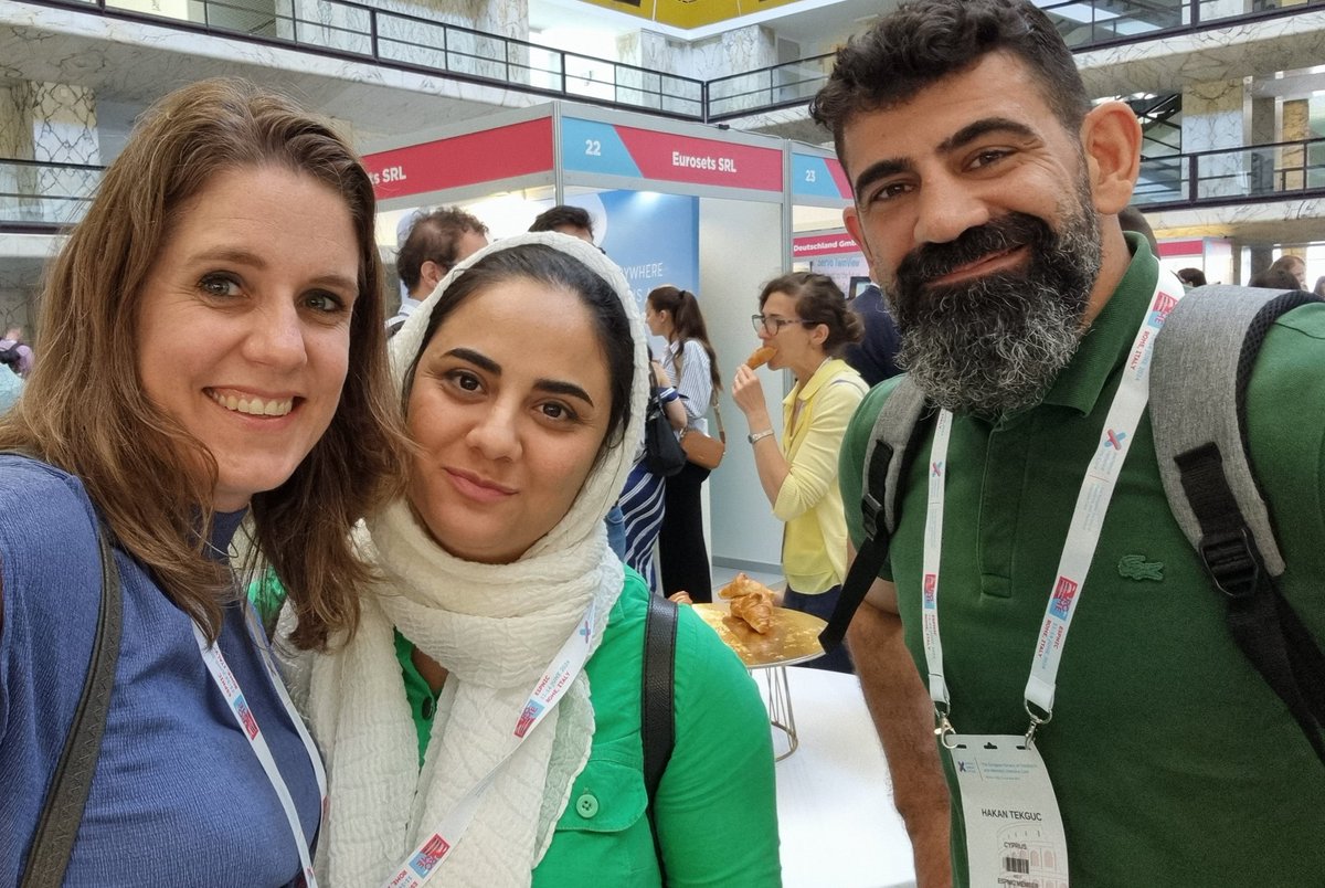 Anita C. de Jong RN MSc (@anitacdejong) on Twitter photo Great catching up with friends <a href="/z_rahmaty/">Dr. Zahra Rahmaty, PHD,RN</a>  & Hakan Tekgüç #ESPNIC2024 <a href="/ESPNIC_Society/">ESPNIC</a> Great catching up with friends <a href="/z_rahmaty/">Dr. Zahra Rahmaty, PHD,RN</a>  & Hakan Tekgüç #ESPNIC2024 <a href="/ESPNIC_Society/">ESPNIC</a>
